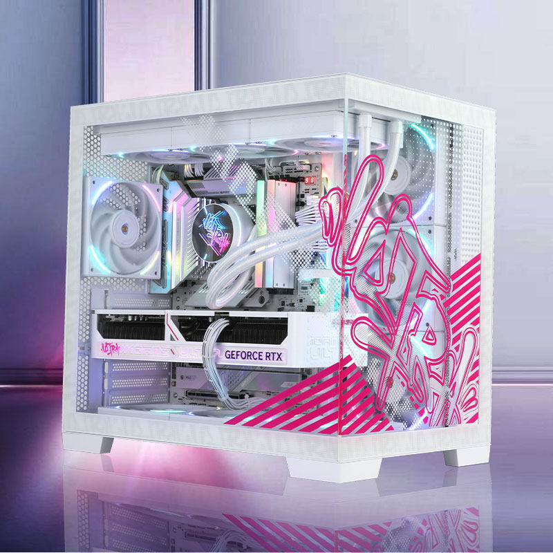 七彩虹 电脑主机RTX5070 12G显卡酷睿i5 14600KF 13400F十四核海景房台式电脑主机硬件游戏机DIY组装电脑整机