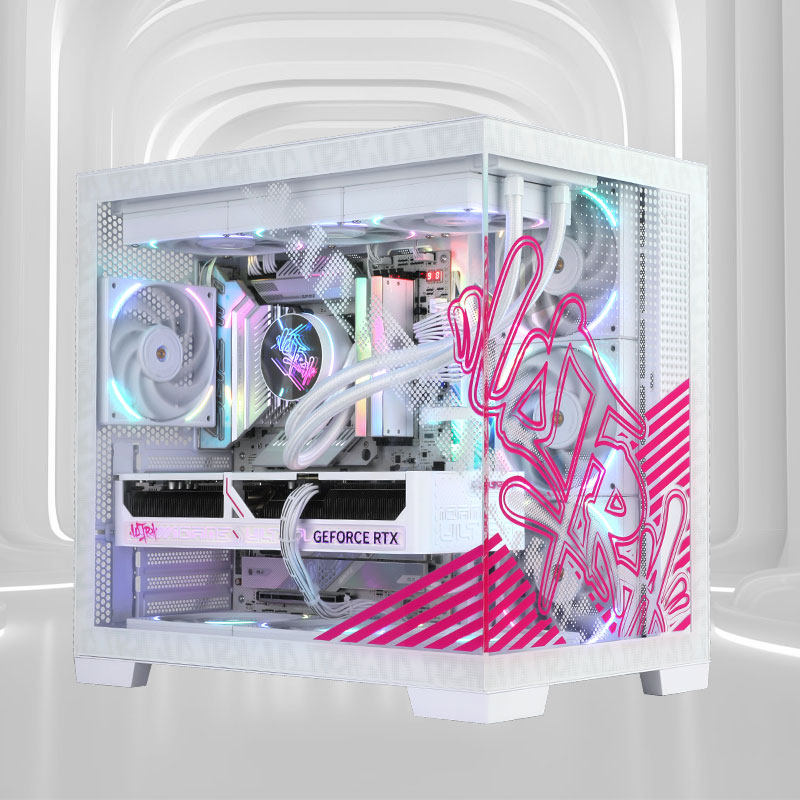 七彩虹 电脑主机RTX5060Ti 8G显卡酷睿i5 14600KF 13400F十四核海景房电脑主机硬件游戏机DIY组装台式电脑整机