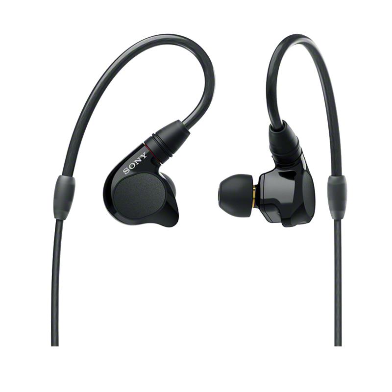 索尼 IER-M7 入耳式挂耳式动圈有线耳机 黑色 4.4mm平衡