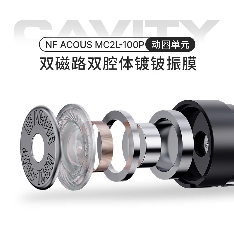 宁梵声学NM20入耳式有线耳返京东1元9折