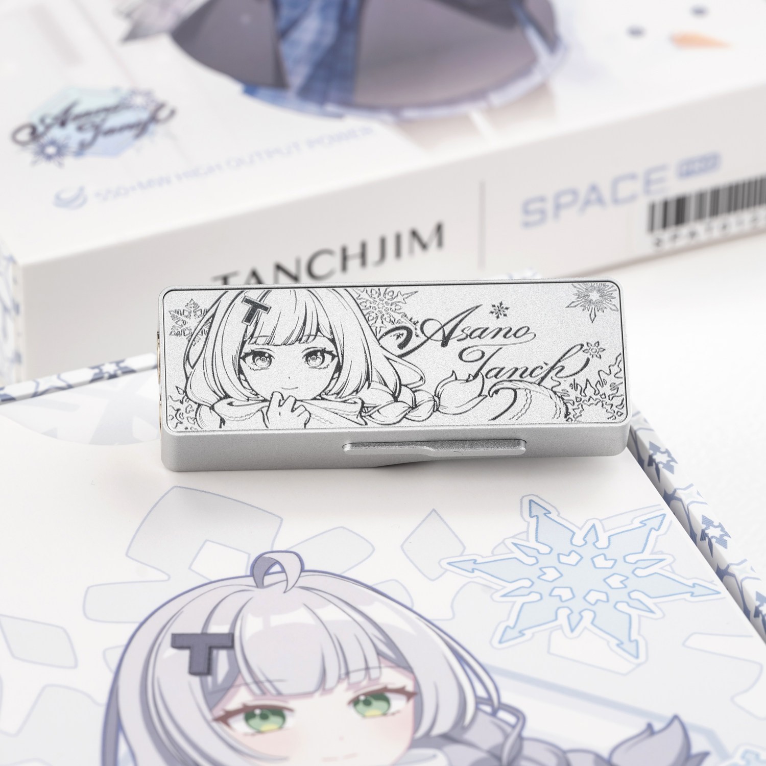 TANCHJIM天使吉米SPACE PRO雪之华限定版便捷耳放解码器游戏声卡