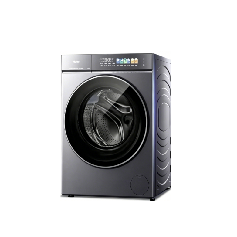 海尔 [云溪5.0高配版 D3]海尔新品白滚筒洗衣机全自动10KG大容量洗脱D3