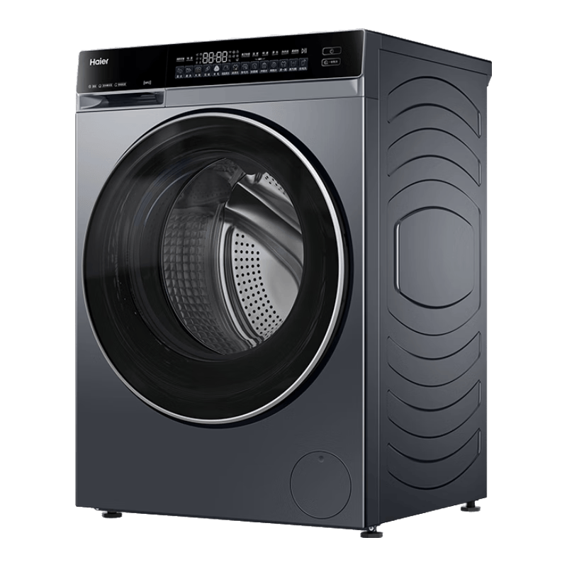 海尔 云溪4.0系列 XQG100-BLEG582HU1 滚筒洗衣机 10kg 极夜灰