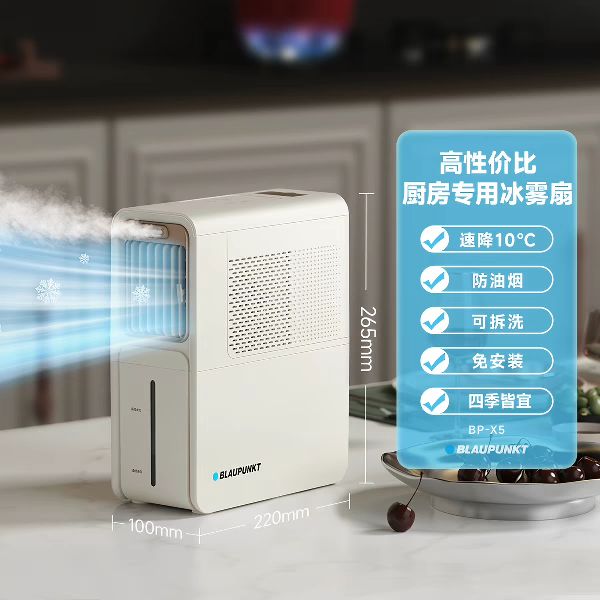 88VIP：BLAUPUNKT 快速制冷 厨房冷风空调扇