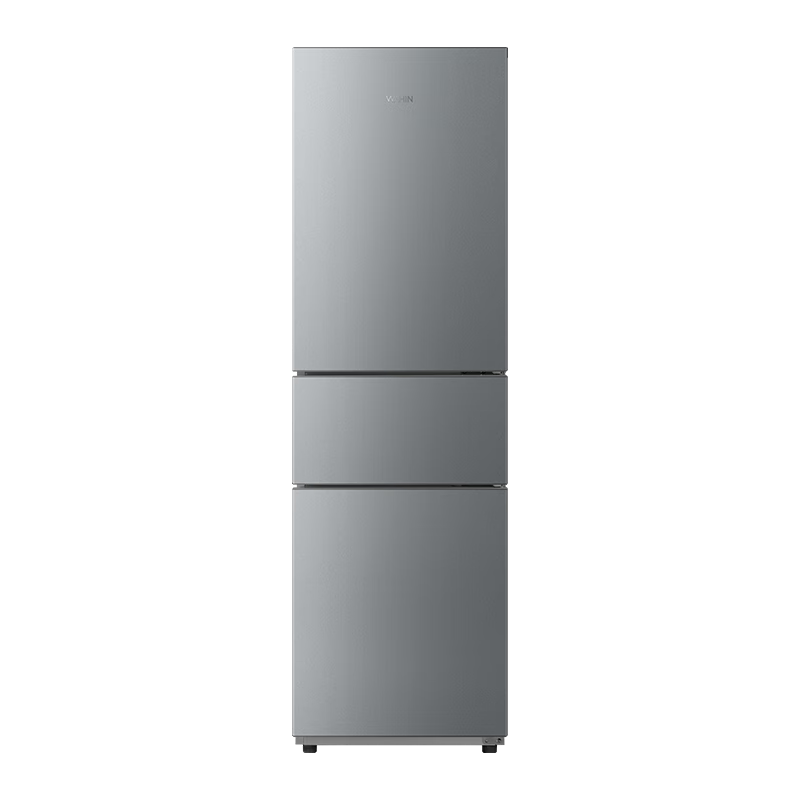 华凌 HR-228T 直冷三门冰箱 星烁银 219L