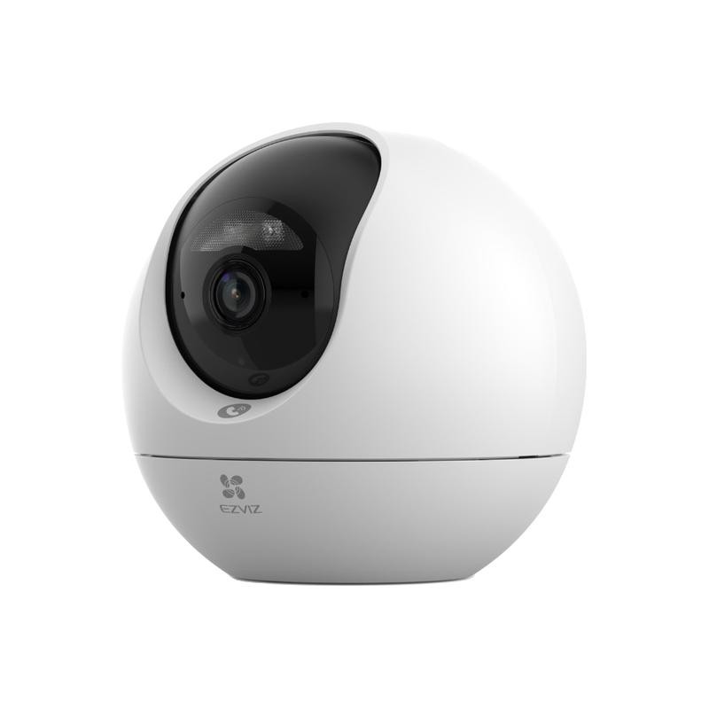 萤石 C6c精灵球4K无线网络AI摄像头360度全景手机远程家用超清监控
