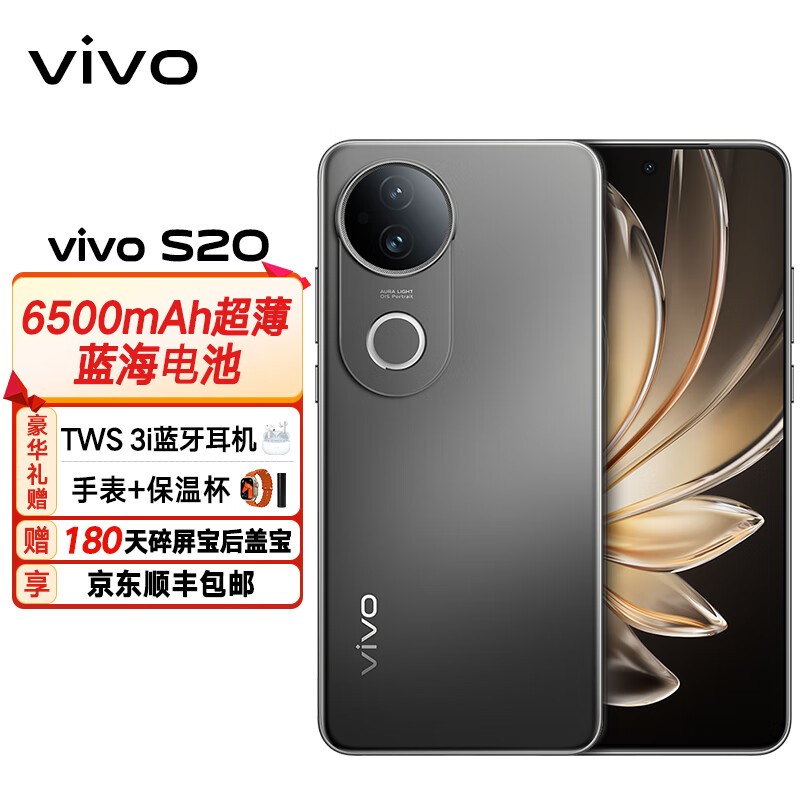 vivo S20����ī��ɫ��16GB+512GB��ֱ���üۣ�