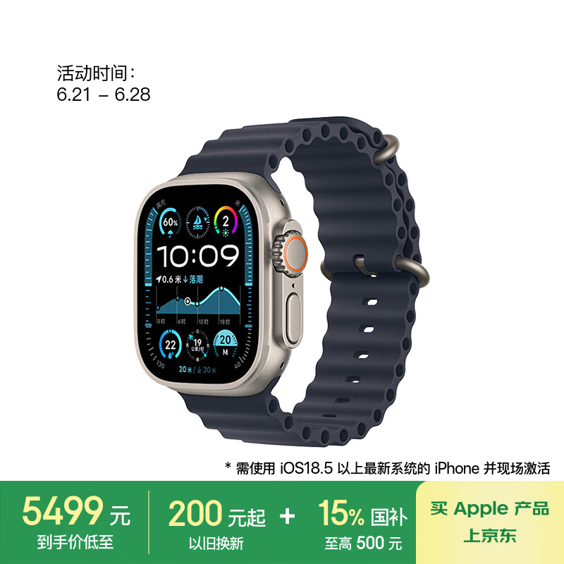 Apple Watch Ultra 2ʱػ5499Ԫ