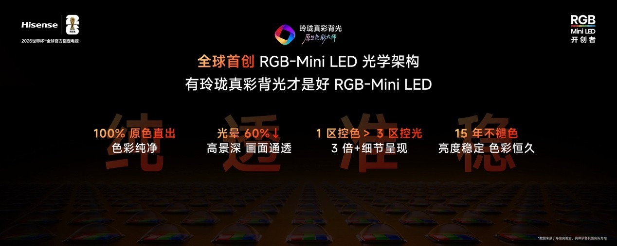 海信小墨E5S系列发布，RGB-Mini LED迈入全民普及时代