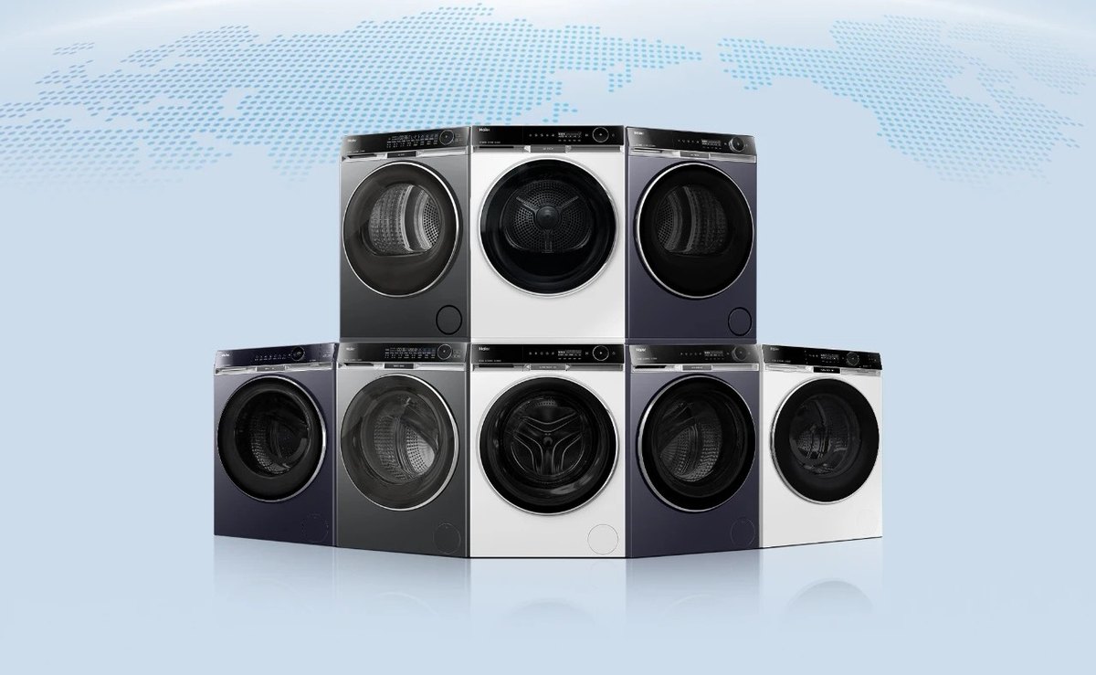 甩第二名一大截!海尔洗衣机H1份额第一、量额双增