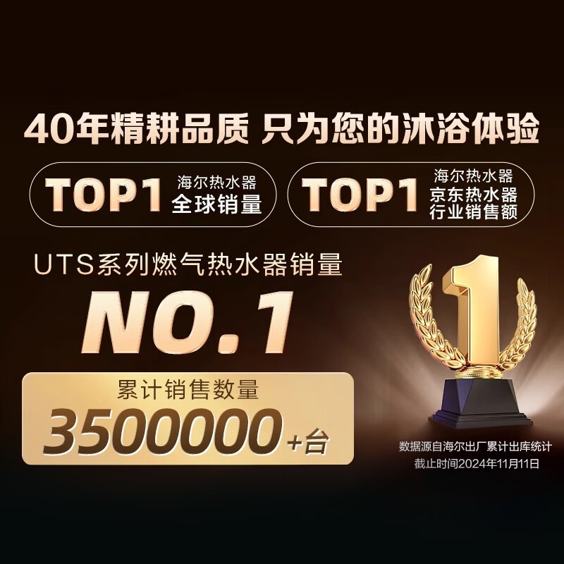 海尔16L燃气热水器京东活动价763元