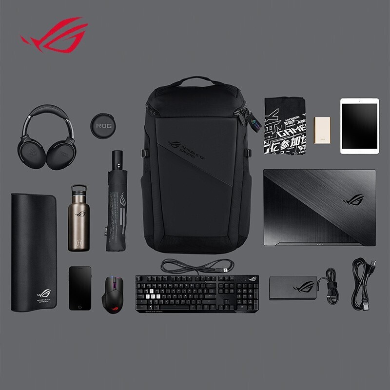 ROG BP2701坦15.6/16/17.3/18英寸笔记本电脑包男女手提包商务大容量双肩背包防水防摔防震平板收纳包