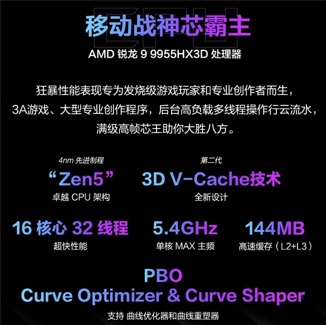 ǧ֡羺ROGħ9AMD  9 9955HX3Dƶư˫ʮһ