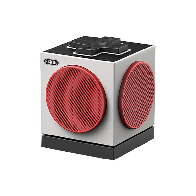 八位堂 Cube2 左右立体双声道 蓝牙音箱 充电底座 麦克风