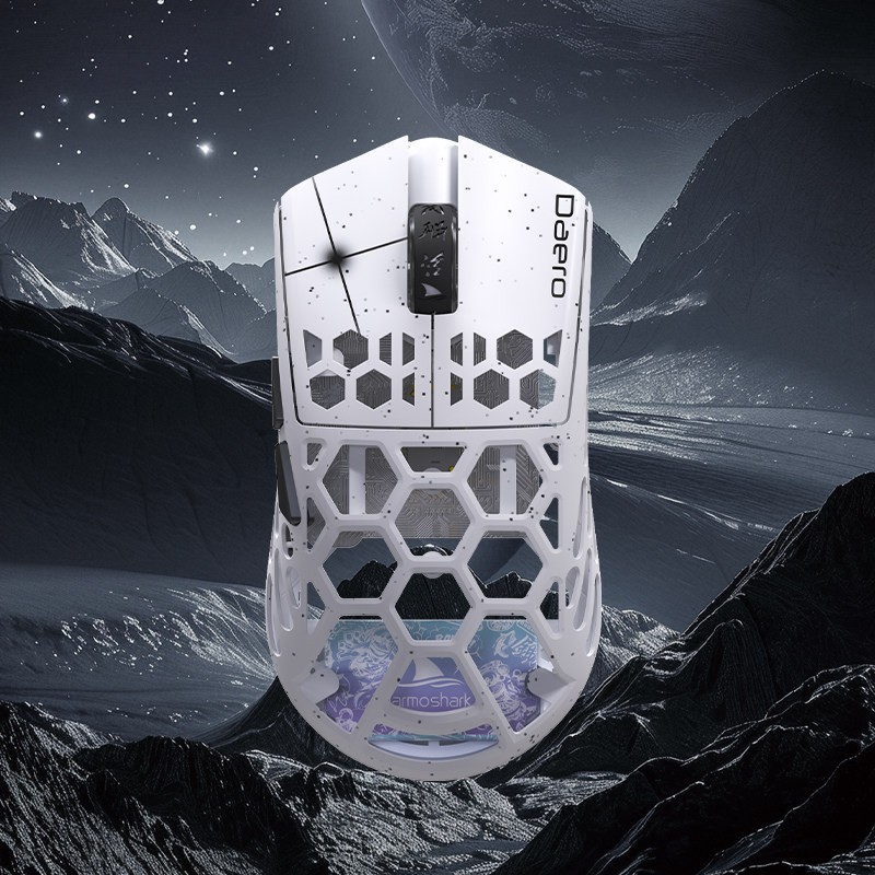 达摩鲨 M2PRO 镁合金40g轻量化无线游戏鼠标