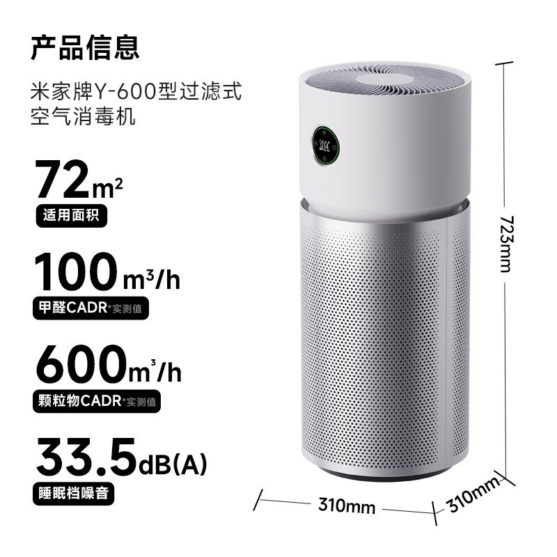 Ã×¼Ò Y - 600 ¿ÕÆø¾»»¯Æ÷²¹ÌùºóµÍÖÁ 1054.17 Ôª