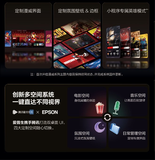 爱普生LifestudioFlex黑金限定款上市,悦启家居美学新体验