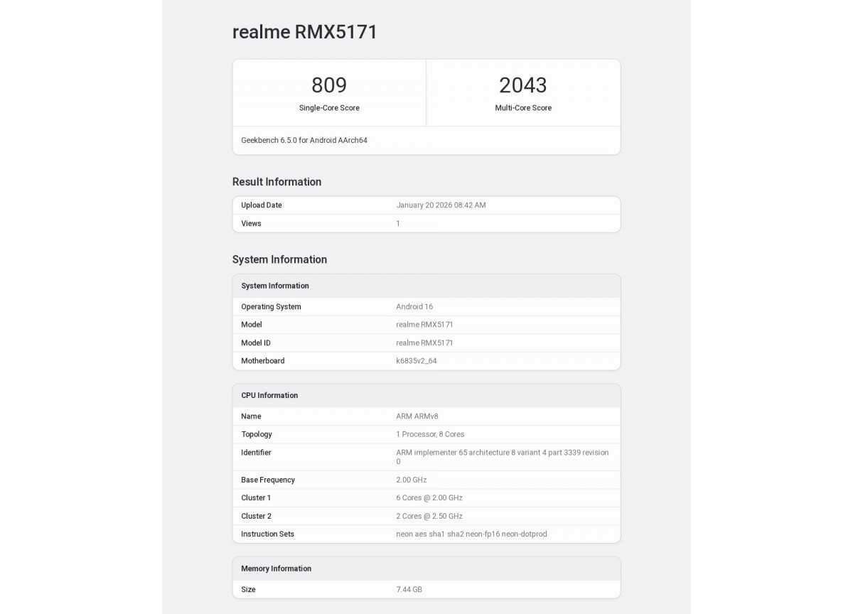 realme 16��׼���ع⣺����6400+7000mAh����