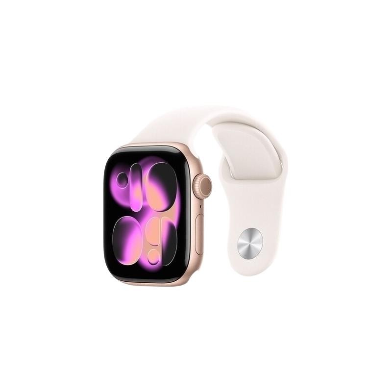 Apple GPS+蜂窝 Apple Watch Series 11+淡桃粉色运动表带