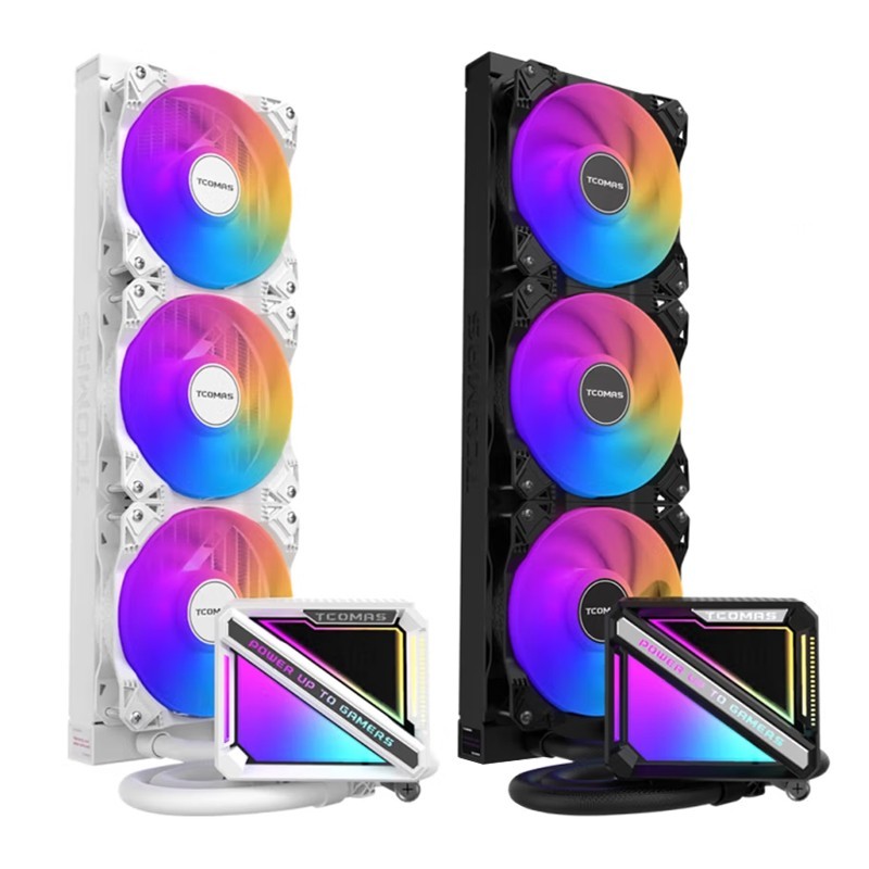 TCOMAS 钛钽A080 A090 LG700 LX800PRO 360一体式CPU水冷散热器泰坦水冷