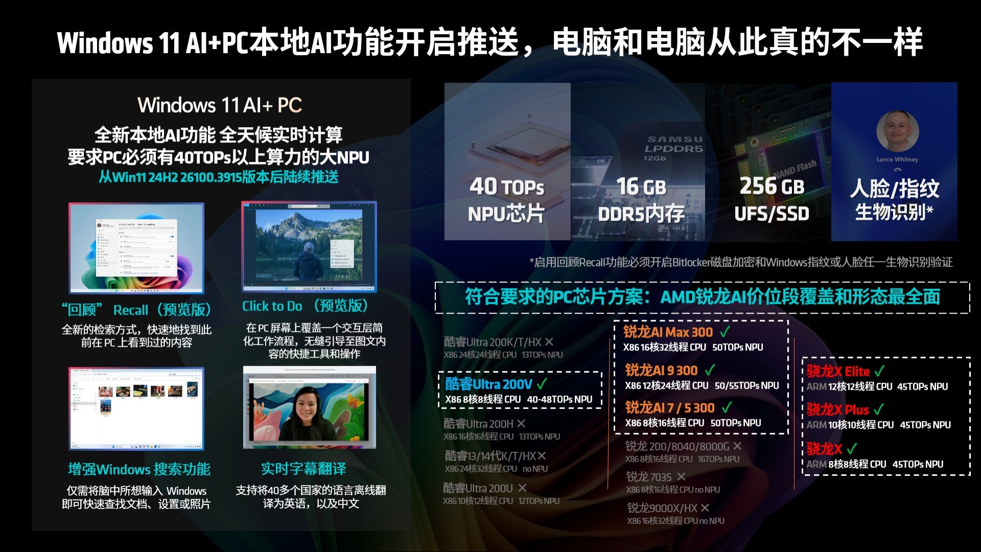 Win11四大新功能加持改善应用体验！ThinkPad T14 Gen 6 AI元启版评测