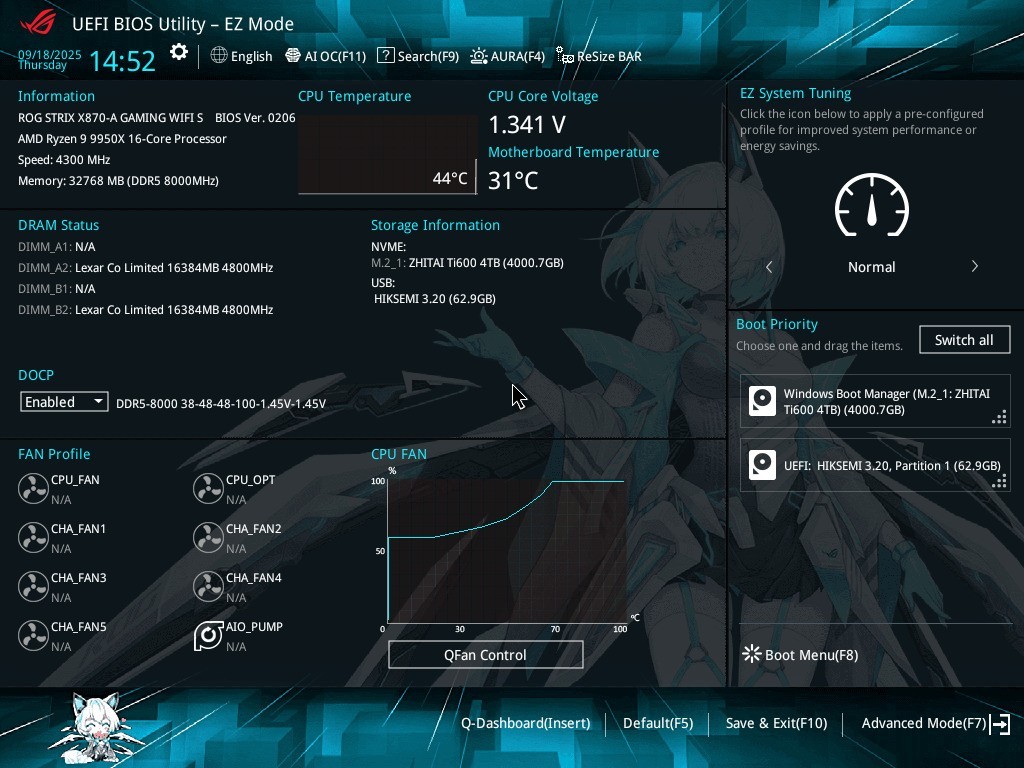 颜值升级,性能狂飙!华硕ROG STRIX X870-A GAMING WIFI S吹雪主板评测