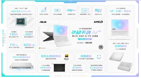 ����AI 9 H 465������+RTX5060�Կ� ��˶��ѡAir 2026ԤԼ 8499Ԫ��