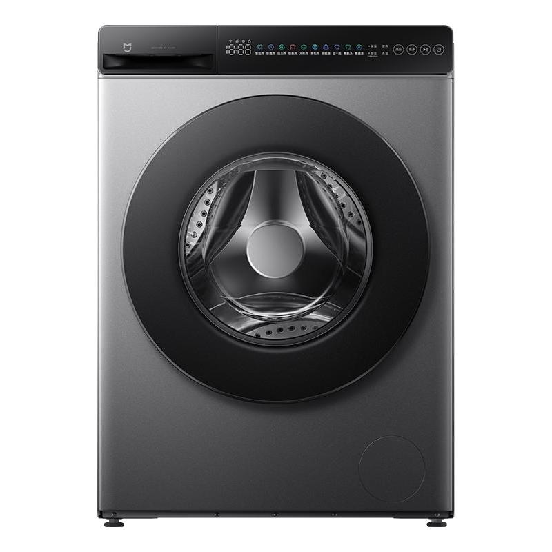 米家 洗衣机滚筒12kg超薄全嵌家用大容量超高洗净除菌除螨洗衣机