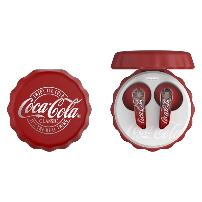 可口可乐 正版联名 T13 创意瓶盖 无线降噪蓝牙耳机