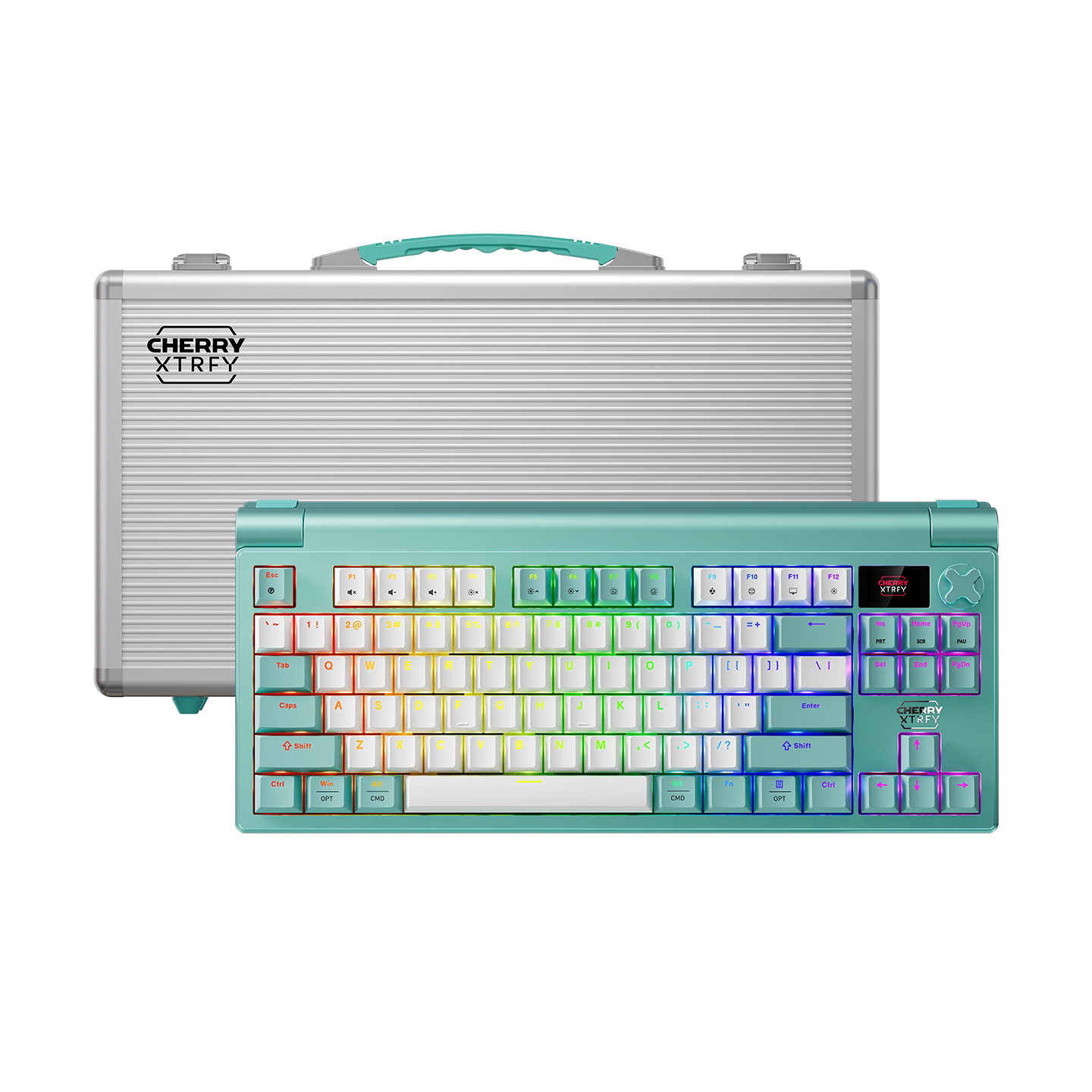CHERRY MX8.3PRO马卡龙ILLUMA轴无线三模机械键盘