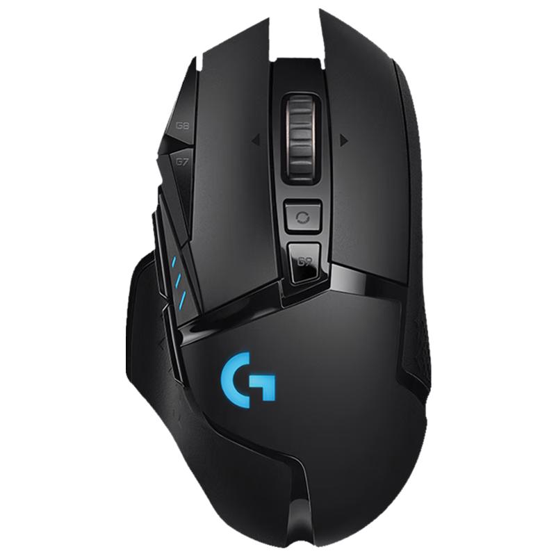 罗技 G502 2.4G LIGHTSPEED 无线鼠标 25600DPI RGB 黑色