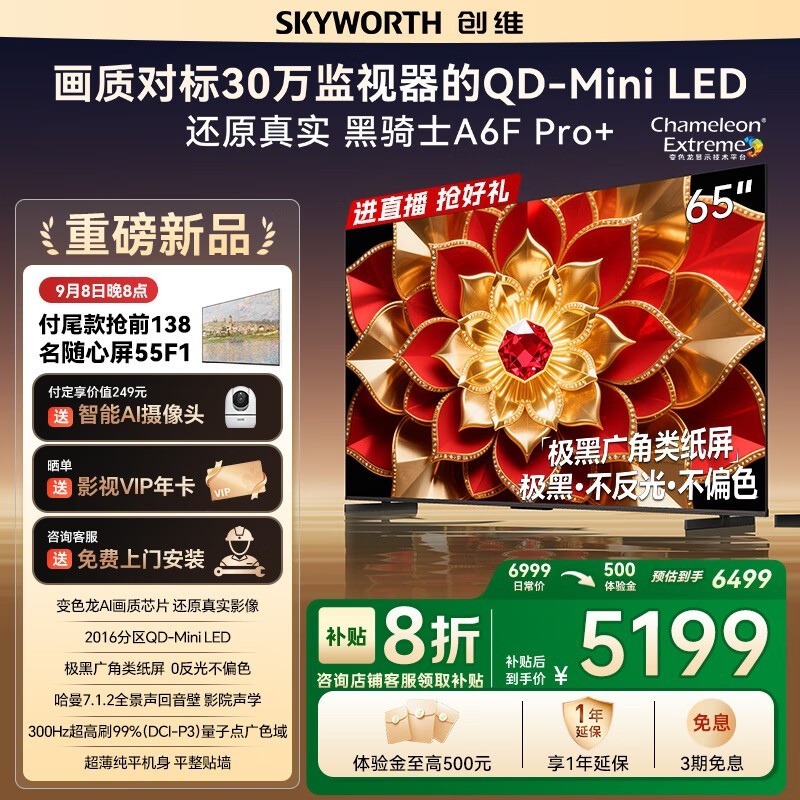 ��ά65Ӣ��A6F Pro+���ӻ������5176Ԫ