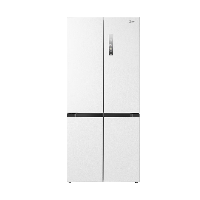 美的 508超薄零嵌入式冰箱十字双开四门家用大容量风冷