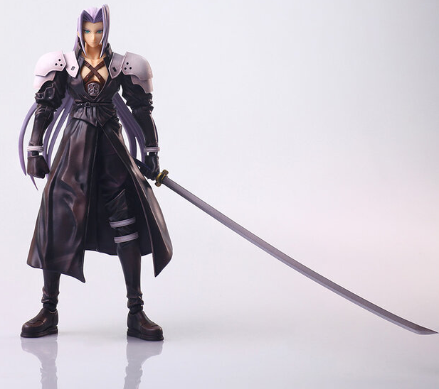 SE推出最终幻想7萨菲罗斯手办，还原经典巨刃造型