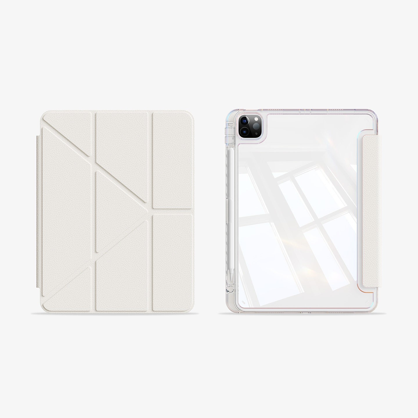 Q－BOSS 2026新款iPadAir7保护套Pro11平板壳mini7第12/11代适用苹果10全包4磁吸搭扣3Y带笔槽6亚克力8防弯9透明2025