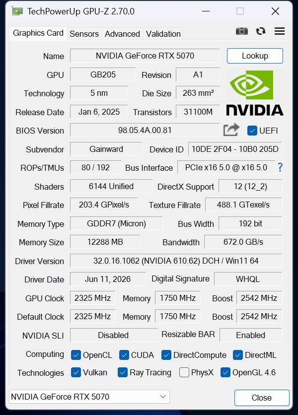 耕升GeForce RTX 5070 踏雪OC显卡评测:纯白美学与新一代DLSS的结合