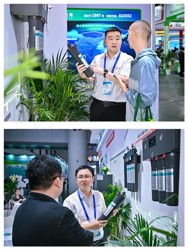 安吉尔亮相第87届中国教育装备展示会，以智慧净水方案守护校园饮水安全