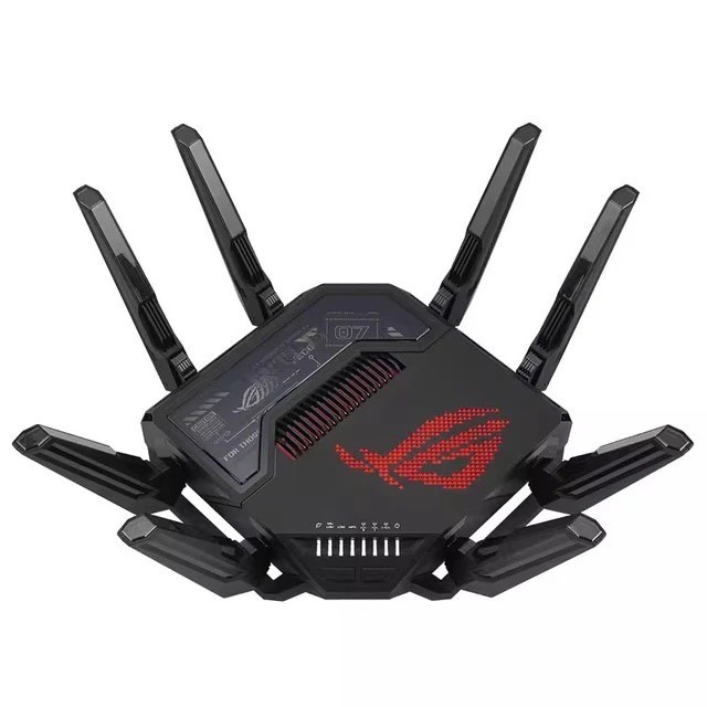 华硕 ROG八爪鱼7 WiFi7路由器三频13000M双10G+4个2.5G网口AiMesh组网