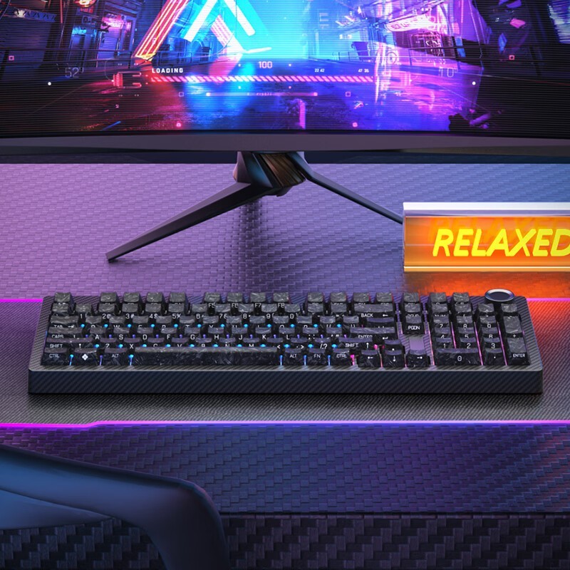 SKN青龙惊碳98键办公键盘399