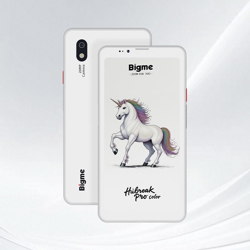 BIGME HibeakPlus6.13英寸彩色墨水屏可手写智能电子书阅读器支持4G通话