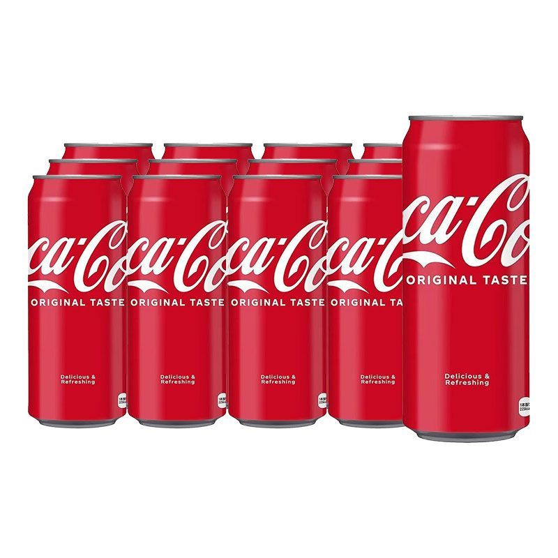 Coca-Cola 可口可乐 碳酸饮料500mL*12罐