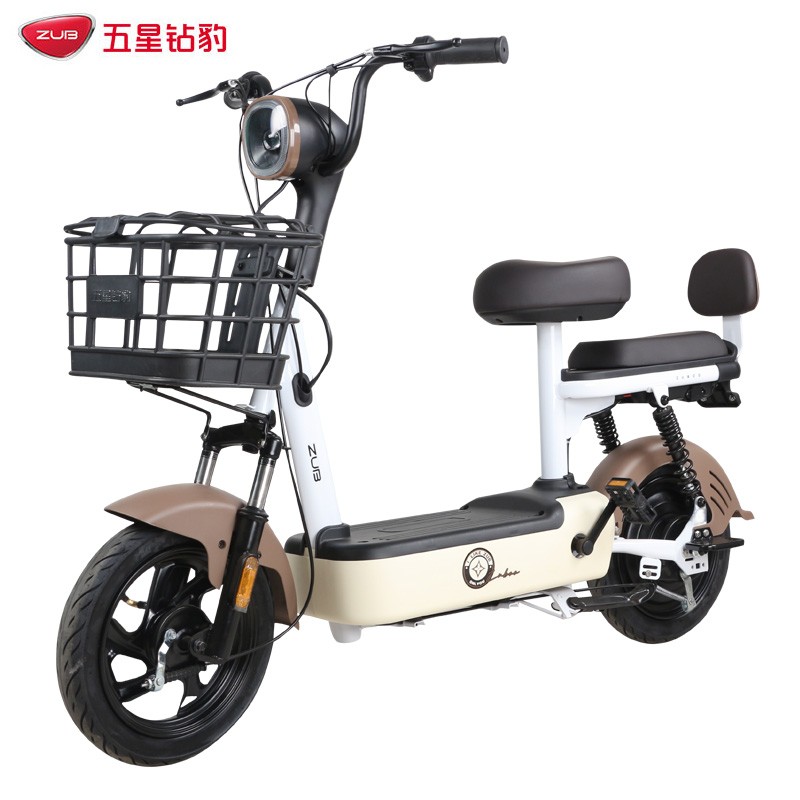 五星钻豹 电动车48V新国标小型电瓶车女代步车电动自行车A31