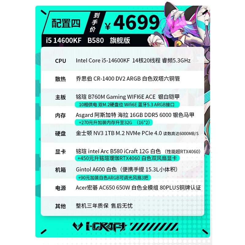 uI5 14600KF/RTX4070̨ʽʱػ