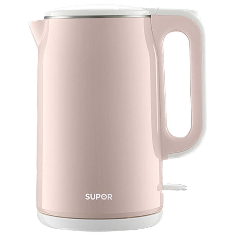 苏泊尔 SW-17T58A 保温电水壶 1.7L 米黄+白色