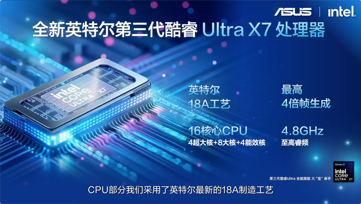 全芯战力赋能多场景高能、高效,华硕2026酷睿Ultra AI PC全能本首发