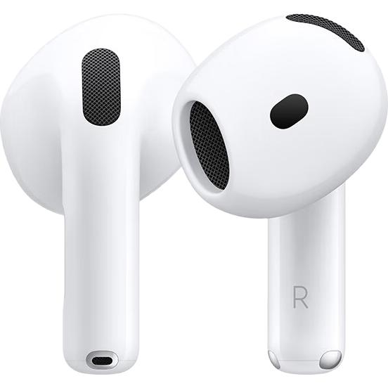 Apple 耳机 AirPods 4 半入耳式真无线蓝牙耳机 白色