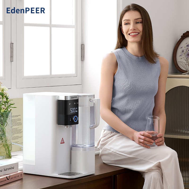 EdenPURE 即热饮水机家用小型净水速热一体直饮水机免安装台式净饮机
