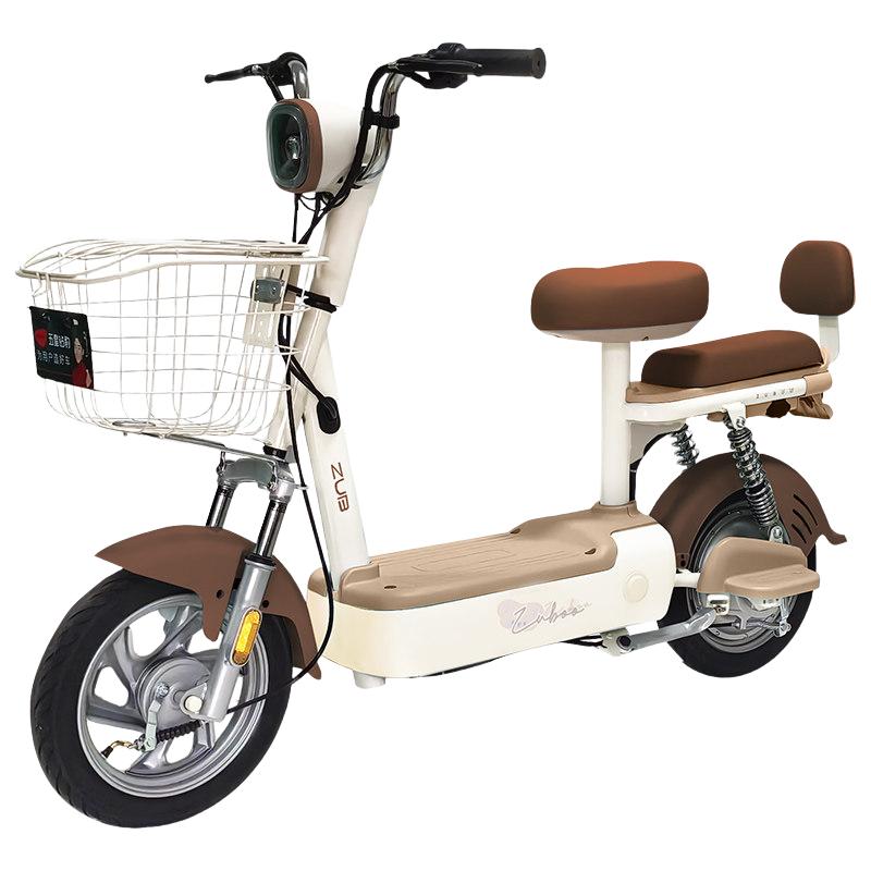 五星钻豹 电动车48V新国标小型电瓶车女代步车电动自行车A31