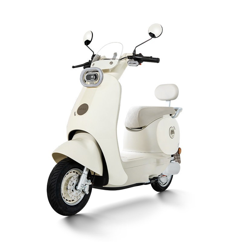 立马电动车 官方旗舰店米馨60v可爱长续航女性电动摩托车