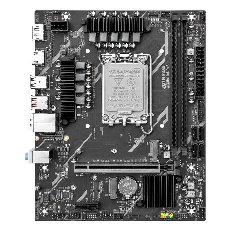 精粤 JINGYUE H810主板ddr5支持225F/230F/245K/245KF酷睿Ultra 200系列cpu